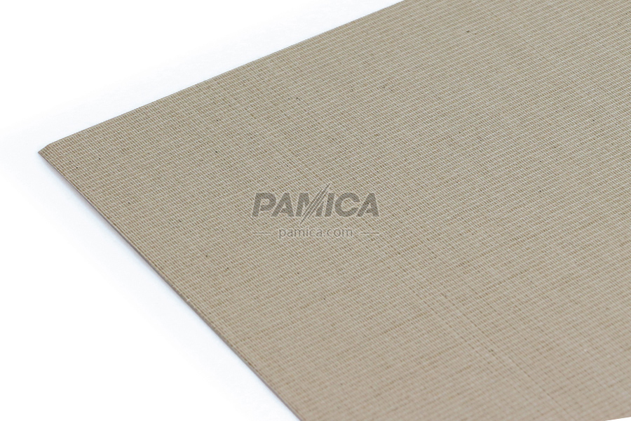 Flexible mica slip plane with glass cloth